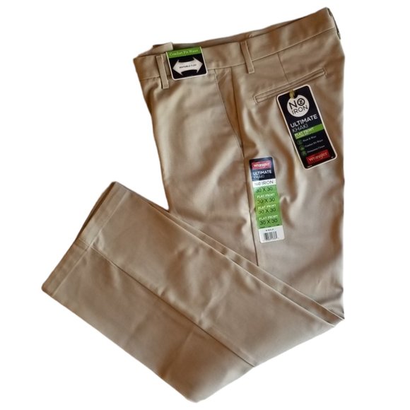 WRANGLER Men's Khaki Pants - BRAND NEW - 30"x30" - Picture 1 of 4